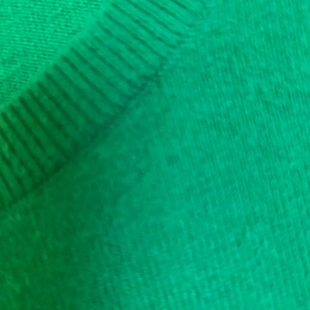 Talbots Green Knit Sweater‎ Bell Sleeves Back Button | Size M